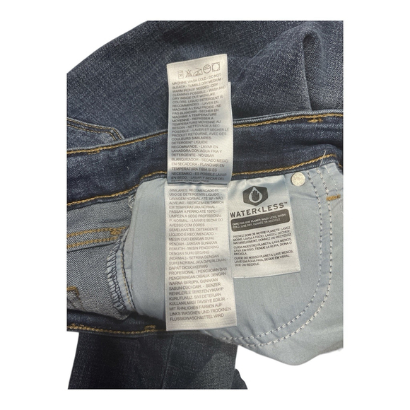 Levi's 711 Skinny Denim Blue Jeans Womens Size 31 - Picture 9 of 14